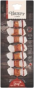 M-PETS TRUSTY EXTRA BEEF DÜĞÜMLÜ KEMİK 7Lİ 105GR/6,4CM