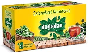 Doğadan Geleneksel Karadeniz Bardak Poşet Çay 25’li 50 gr