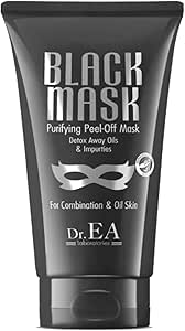 Dr. EA Laboratories Soyulabilir Siyah Maske – Siyah Nokta Ve Sivilce Karşıtı 75ml