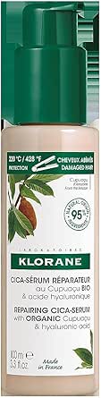 Klorane Organik Cupuaçu Özü ve Hyalunorik Asit İçeren Saç Onarıcı Cica Serum