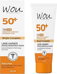 WOU Leke Karşıtı Güneş Kor. Krem 50Ml