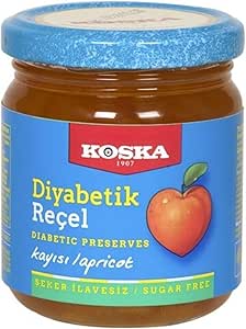 Koska 240 Gram Diyabetik Kayısı Reçeli (TEKLİ)