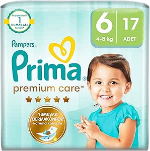 Prima Bebek Bezi Premium Care 6 Numara 17 Adet