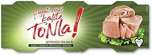 DARDANEL Kalite Tonla Zeytin Yağlı Ton Balığı 3×75 gr