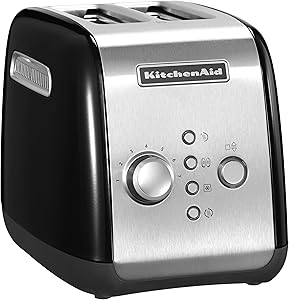 KitchenAid 2 Dilim Ekmek Kızartma Makinesi 5KMT221 Onyx Black-EOB