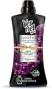Vernel max Supreme Elegance Konsantre Çamaşır Yumuşatıcısı (1 x 1200ml)