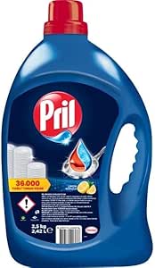 Pril Limon Kokulu 2.5 kg Elde Yıkama Sıvı Bulaşık Deterjanı (1 x 2418 mL)