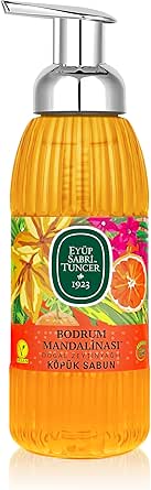 Eyüp Sabri Tuncer Doğal Zeytinyağlı Köpük Sabun Bodrum Mandalinası (500 ml)