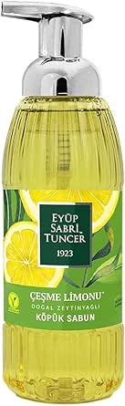 Eyüp Sabri Tuncer Doğal Zeytinyağlı Köpük Sabun Çeşme Limonu (500 ml)