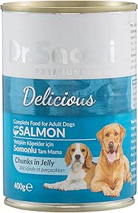 Dr.Sacchi Konserve Köpek Somonlu, 400 Gr