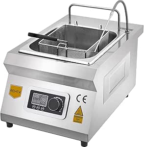 Remta 10 lt Elektrikli İndüksiyon Fritöz – WZ-TZ035