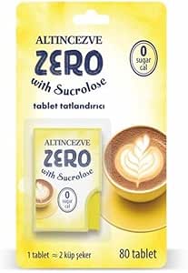 Altıncezve Zero Tablet Tatlandırıcı 80 Tablet
