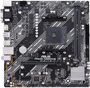 ASUS PRIME A520M-E/CSM AMD A520 AM4 DDR4 4400 HDMI DVI VGA M2 USB3.2 mATX ASUS 5X Protection III, Uzaktan Yönetim Yazılımı