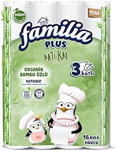 Familia Plus Natural 16’lı Kağıt Havlu