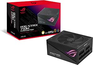 ASUS ROG-STRIX-750G Güç Kaynağı Aura 80+ Gold 750W Modüler ATX 3.0 Uyumlu PCI-E 5.0