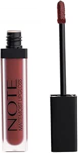 Note Mattemoist Lipgloss 415 Shy Berry Yarı Mat Saten Bitişli Likit Ruj, Bordo