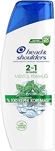 Head & Shoulders Mentol Ferahlığı 2’si 1 Arada Kepek Karşıtı 200ML Şampuan