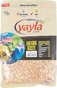 Yayla Gurme Sarı Kırık Bezelye (500 Gr)