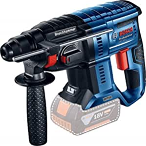 Bosch Professional GBH 180-LI Akülü Kırıcı Delici (18 Volt, SOLO, 2 J, Betonda Delme Çapı: 20 mm, Karton Kutuda)