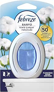 Febreze Hava Ferahlatıcı Banyo Oda Kokusu Temiz Çarşaf Ferahlığı