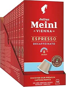 Julius Meinl Espresso Decaf Kafeinsiz Kapsül Kahve 100 Adet Biodegradable