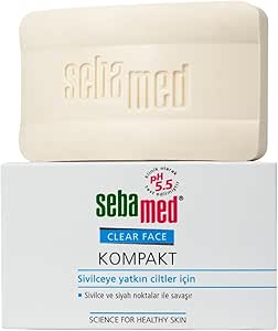 Sebamed Clear Face Sivilce ve Akne Karşıtı Yüz Temizleyici Kompakt 100 gr