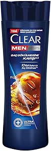 Clear Men Kepeğe Karşı Etkili Şampuan Saç Dökülmesine Karşı Kahve Çekirdeği Özü 350 ml