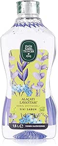 Eyüp Sabri Tuncer Doğal Zeytinyağlı Sıvı Sabun Alaçati Lavantasi 1,5 L Pet Şişe (1 x 1500 ml)