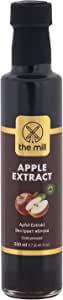 The Mill Elma Özü 250 ml Cam Şişe – %100 Doğal – Soğuk Sıkım – İlave Şeker İçermez – Rafine Şekere Sağlıklı Alternatif – Hiçbir Koruyucu ve Renklendirici İçermez