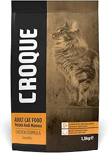 🚨 Croque Tavuklu Yetişkin Kuru Kedi Maması 1,5kg