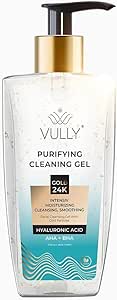 Vully 24k Altın Parçacıklı Arındırıcı Nemlendirici Gözenek Sıkılaştırıcı Yüz Temizleme Jeli 200 ml