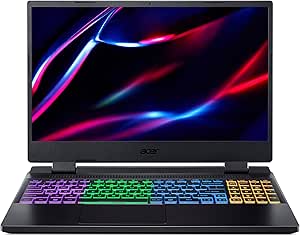 Acer Nitro 5 AN515-58-524A Oyun Dizüstü Bilgisayarı, Intel I5-12450H İşlemci, 8 GB DDR5 RAM, 1 TB M.2 NVMe SSD, GeForce RTX 4050 6 GB GDDR6 Ekran Kartı, 15.6 inç Full HD Ekran, FreeDOS, NH.QLZEY.009