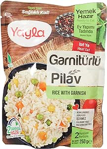 yayla Garnitürlü Pirinç Pilavı, 250 gr x 12