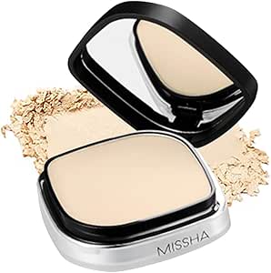 MISSHA Islak ve Kuru Kullanıma Uygun Mineral Pudra Signature Dramatic Twoway Pact SPF 25/PA++ (No.23 Sand)