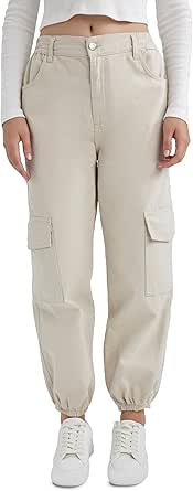 DeFacto Coool Kargo Jogger Gabardin Pantolon
