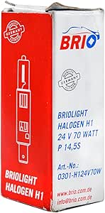 BRİO AMPUL HALOJEN H1 24V 70W 64155 2 Lİ
