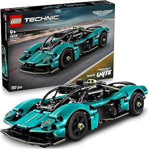 LEGO Technic Aston Martin Valkyrie 42208-9 Yaş ve Üzeri Araba Seven Çocuklar için Araba Modeli İçeren Yaratıcı Oyuncak Araba Yapım Seti, Doğum Günü ve Özel Gün Hediye Fikri (707 Parça)