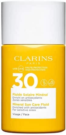 Clarins Sun Care Mineral Fluid for Face Güneş Kremi Spf 30 1 Paket (1 x 30 ml)