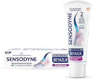 Sensodyne Klinik Beyazlık Diş Lekelerine Karşı Diş Macunu