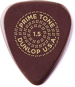 JIM DUNLOP Primetone Standart 1,5 mm Heykeltraşlı Plectra (Simli) – 12’li Paket