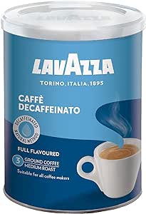 Lavazza Decaffeinato Kafeinsiz Öğütülmüş Kahve Teneke 250 G