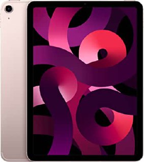 Apple 2022 iPad Air (10.9 inç, Wi-Fi + Cellular, 64 GB) – Pembe (5. nesil)
