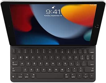 Apple Smart Keyboard: 10.5 inç iPad Pro, iPad Air (3. nesil) ve iPad (7., 8., ve 9. nesil) için iPad klavyesi ve kılıfı, rahat yazma deneyimi, ABD İngilizcesi