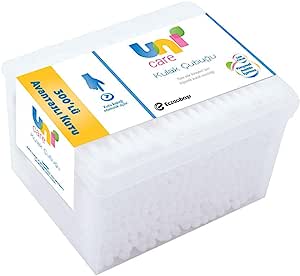 Uni Baby Care Kulak Çubuğu 300 Adet
