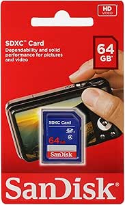 SanDisk 64GB Class 4 SDXC Flash Hafıza Kartı – SDSDB-064G-B35