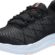 Under Armour Kadın Charged Speed Swift Sneaker, (004) Siyah/Siyah/Asi Pembe, 8.5