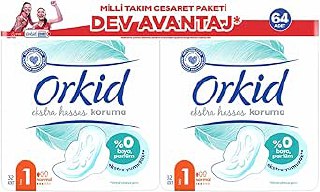 Orkid Ekstra Hassas Cesaret Paketi Normal 64’lü Yeni