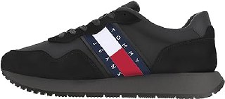 Tommy Jeans Erkek Tjm Modern Runner Spor Ayakkabı, Black, 41 EU