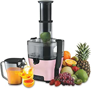 Karaca Maxvit 1501 Katı Meyve Sıkacağı, 2 L Hacim, 1500 W, Çelik, Rosegold