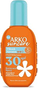 ARKO SUNCARE Sprey Süt Güneş Kremi, Spf30, 200 Mililitre